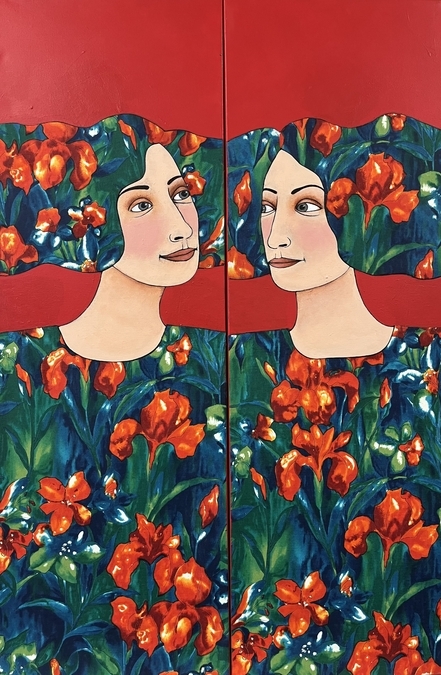 The Iris Sisters were not always on the same page.