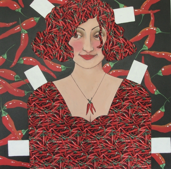 Paper Doll Portrait #6