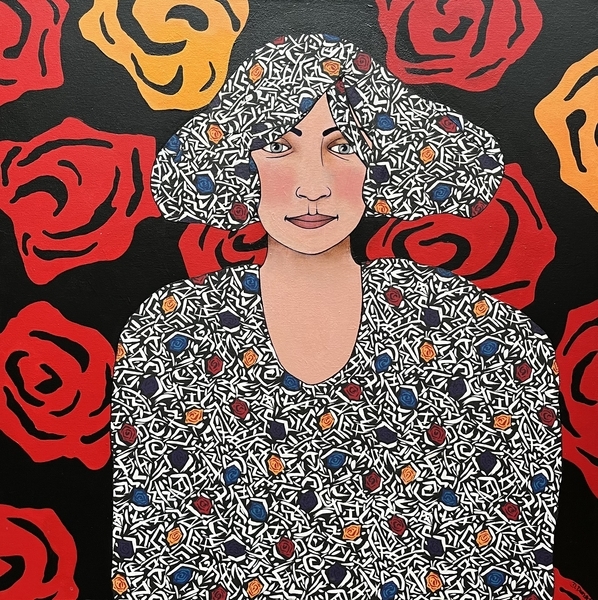 Waiting for the Roses - Paper Doll #1